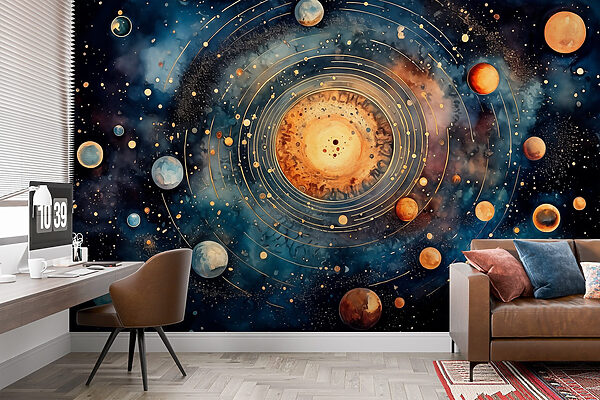Pictura planetelor în spațiu Pictura planetelor în spațiu
