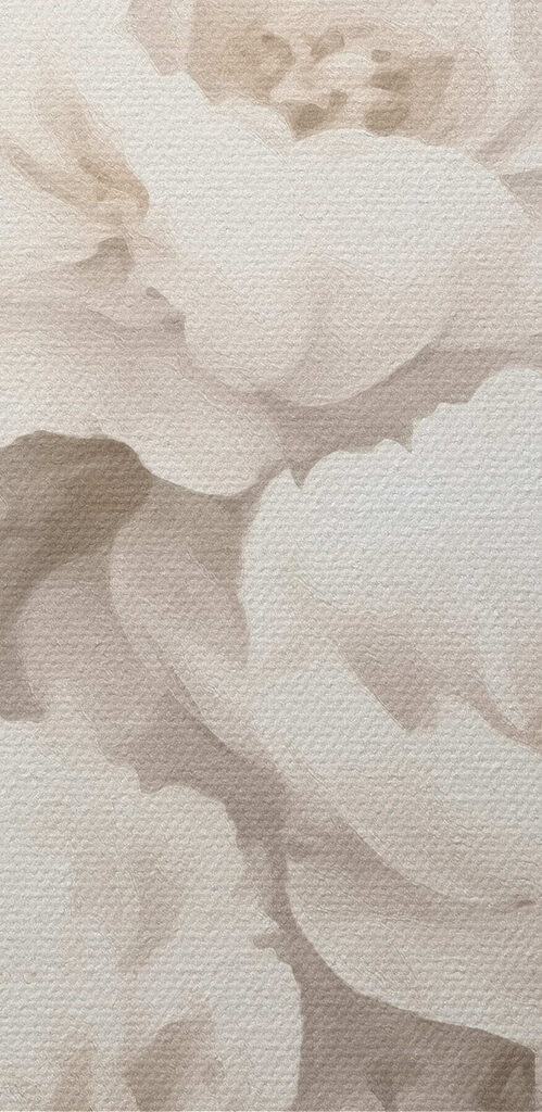 Delicate blooms in soft tones