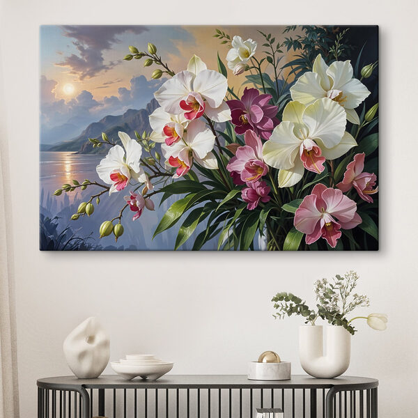Pictura de flori într-o vază Pictura de flori într-o vază
