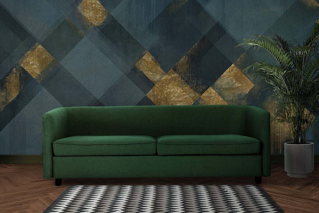 Artistic geometric pattern with contrast Artistic geometric pattern with contrast