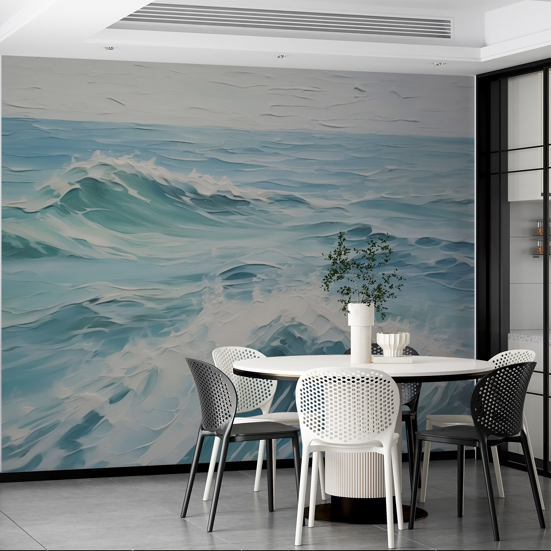 Painting of a wave