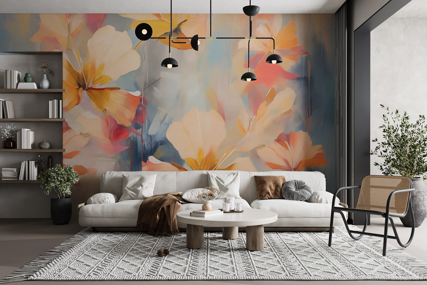 Painting of flowers Painting of flowers