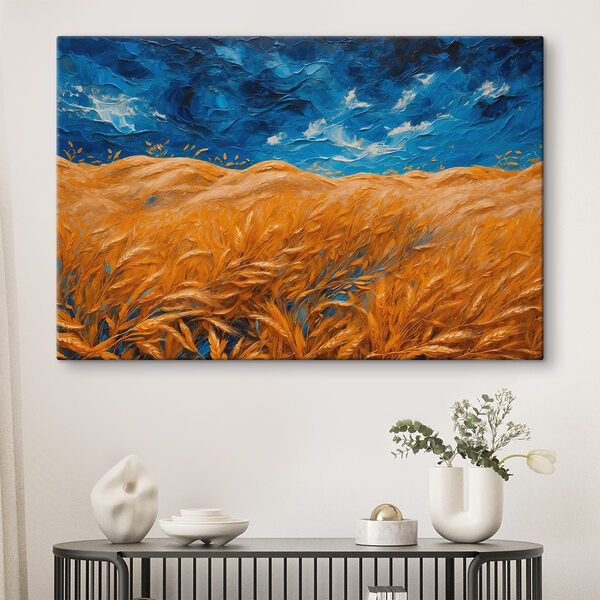 Pictura unui câmp de grâu Pictura unui câmp de grâu