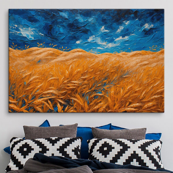 Pictura unui câmp de grâu Pictura unui câmp de grâu