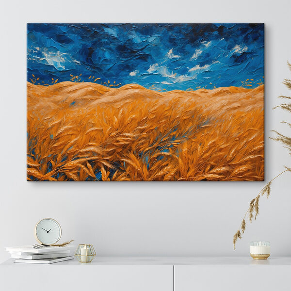Pictura unui câmp de grâu Pictura unui câmp de grâu