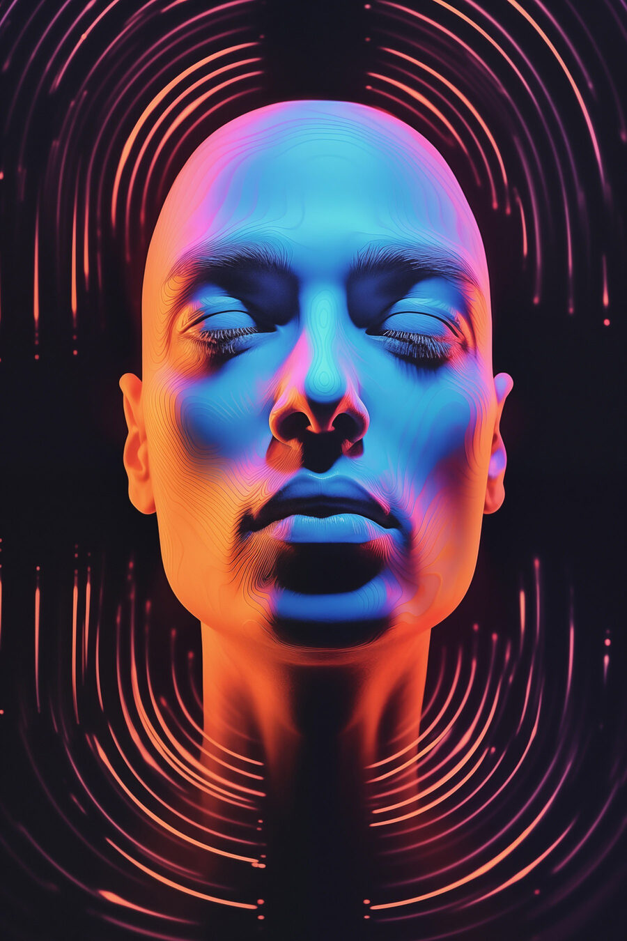Frumusețe transcendentă în nuanțe vibrante