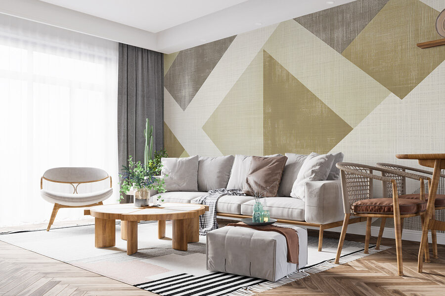 Forme geometrice abstracte și texturi