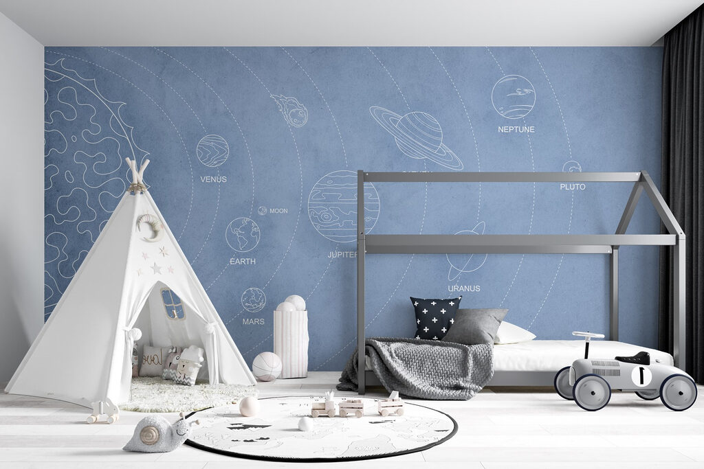 Diagram of planets and their names Diagram of planets and their names