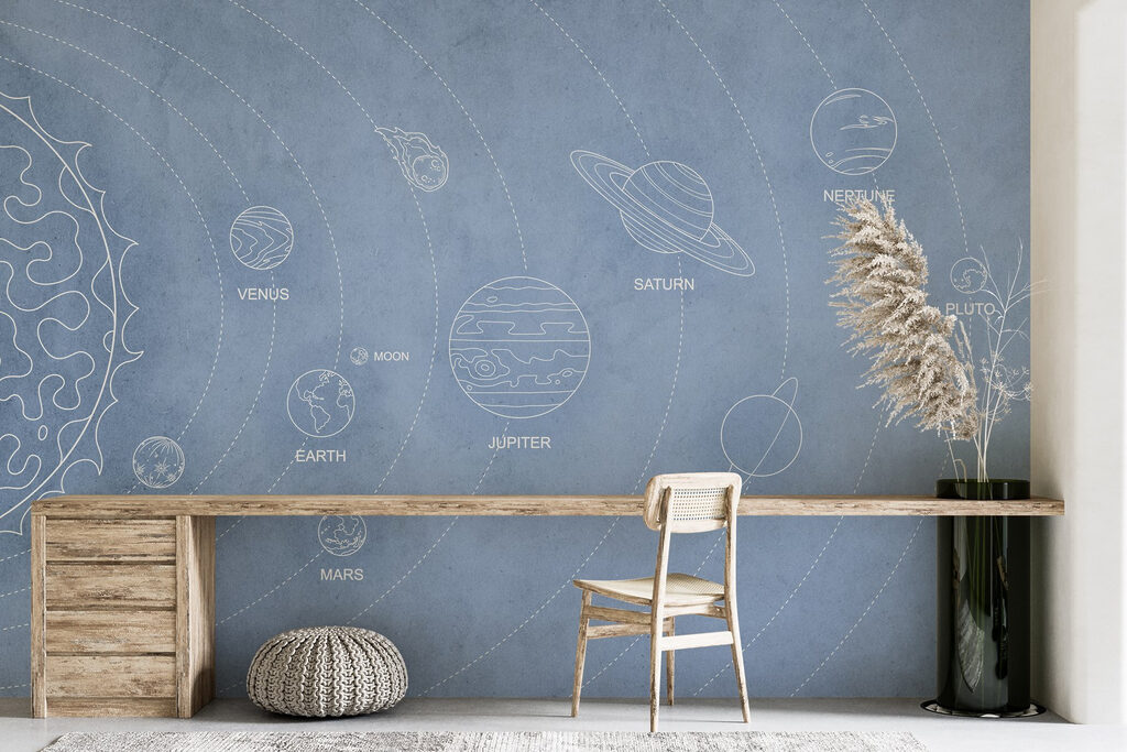 Diagram of planets and their names Diagram of planets and their names