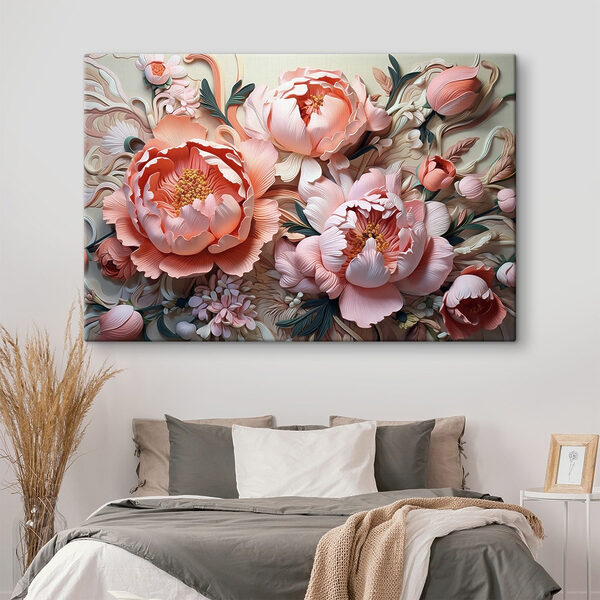 Eleganță florală în nuanțe delicate Eleganță florală în nuanțe delicate