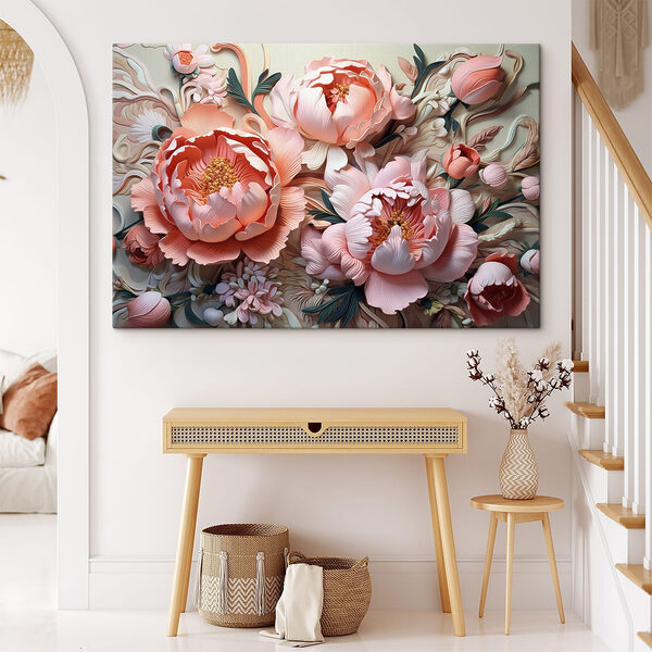 Eleganță florală în nuanțe delicate Eleganță florală în nuanțe delicate