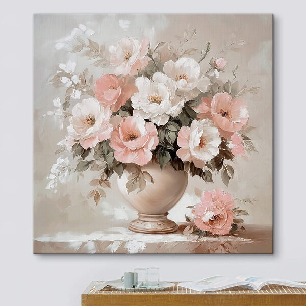 Pictura de flori într-o vază s41842piq21m 600x600 - Pictura de flori într-o vază