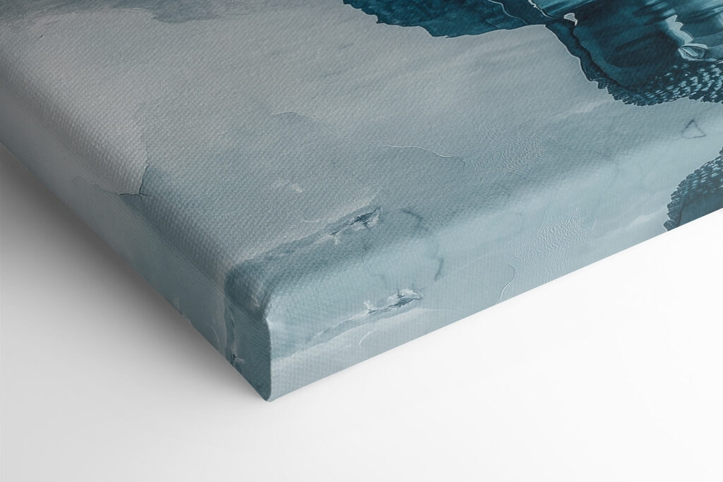 Statue of a person sitting on a lotus flower in water