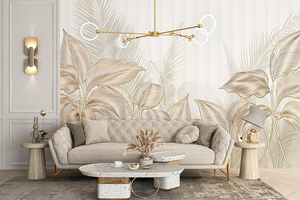 Afișaj elegant de artă botanică Afișaj elegant de artă botanică