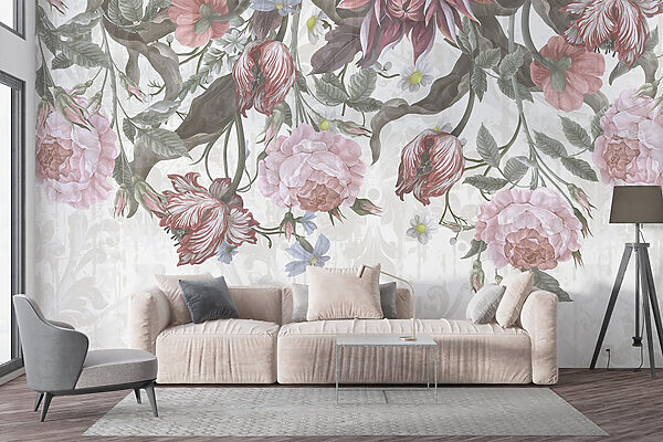 Delicate blooms in soft hues Delicate blooms in soft hues