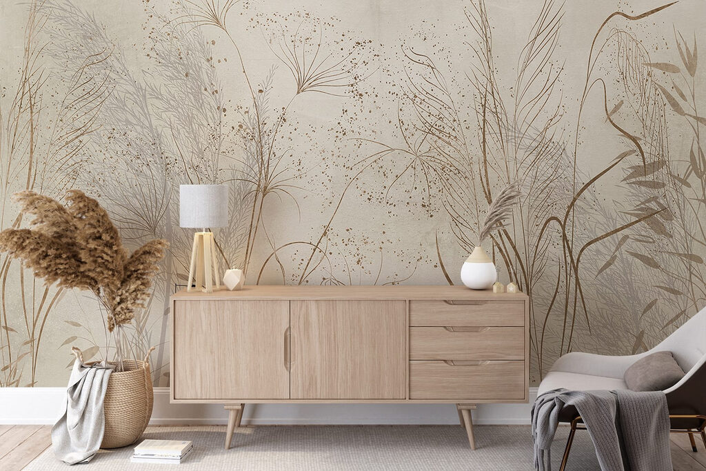 Calm and serene nature illustration