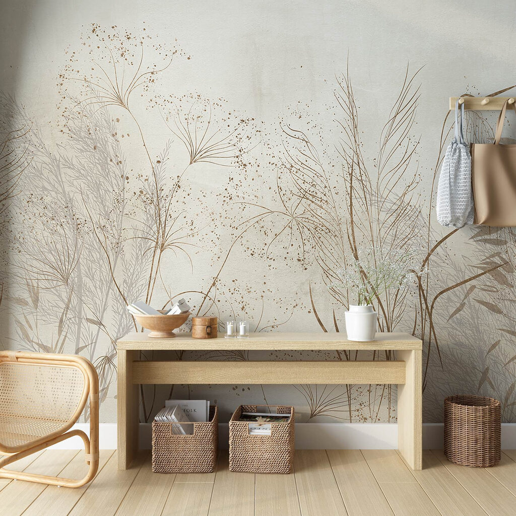 Calm and serene nature illustration