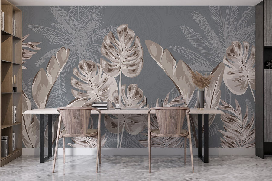 Design botanic elegant cu nuanțe moi