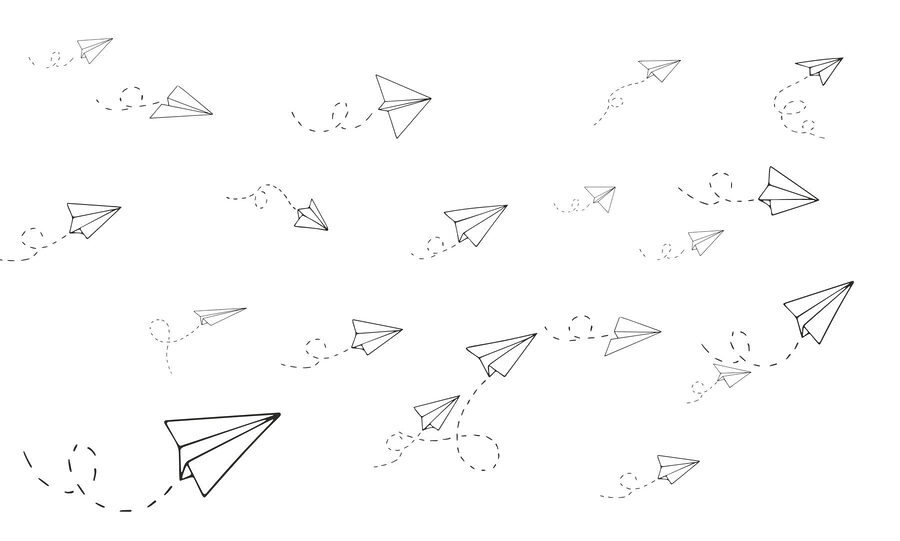 Grup de avioane de hârtie