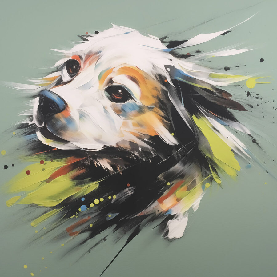 Pictura unui câine