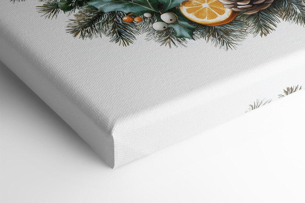 Wreath with pine cones and oranges Wreath with pine cones and oranges