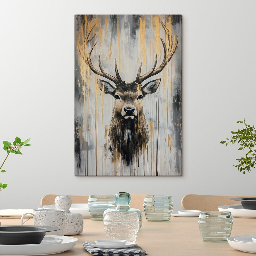 Painting of a deer