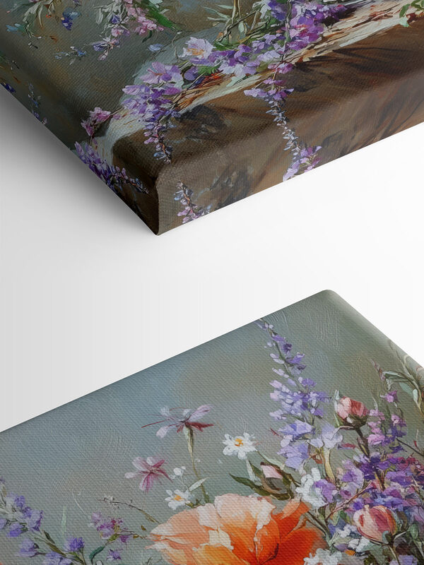 Pictura de flori într-o vază Pictura de flori într-o vază