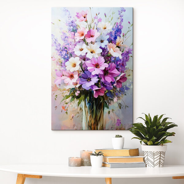 Pictura de flori într-o vază Pictura de flori într-o vază