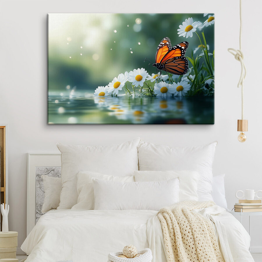 Fluture pe o floare