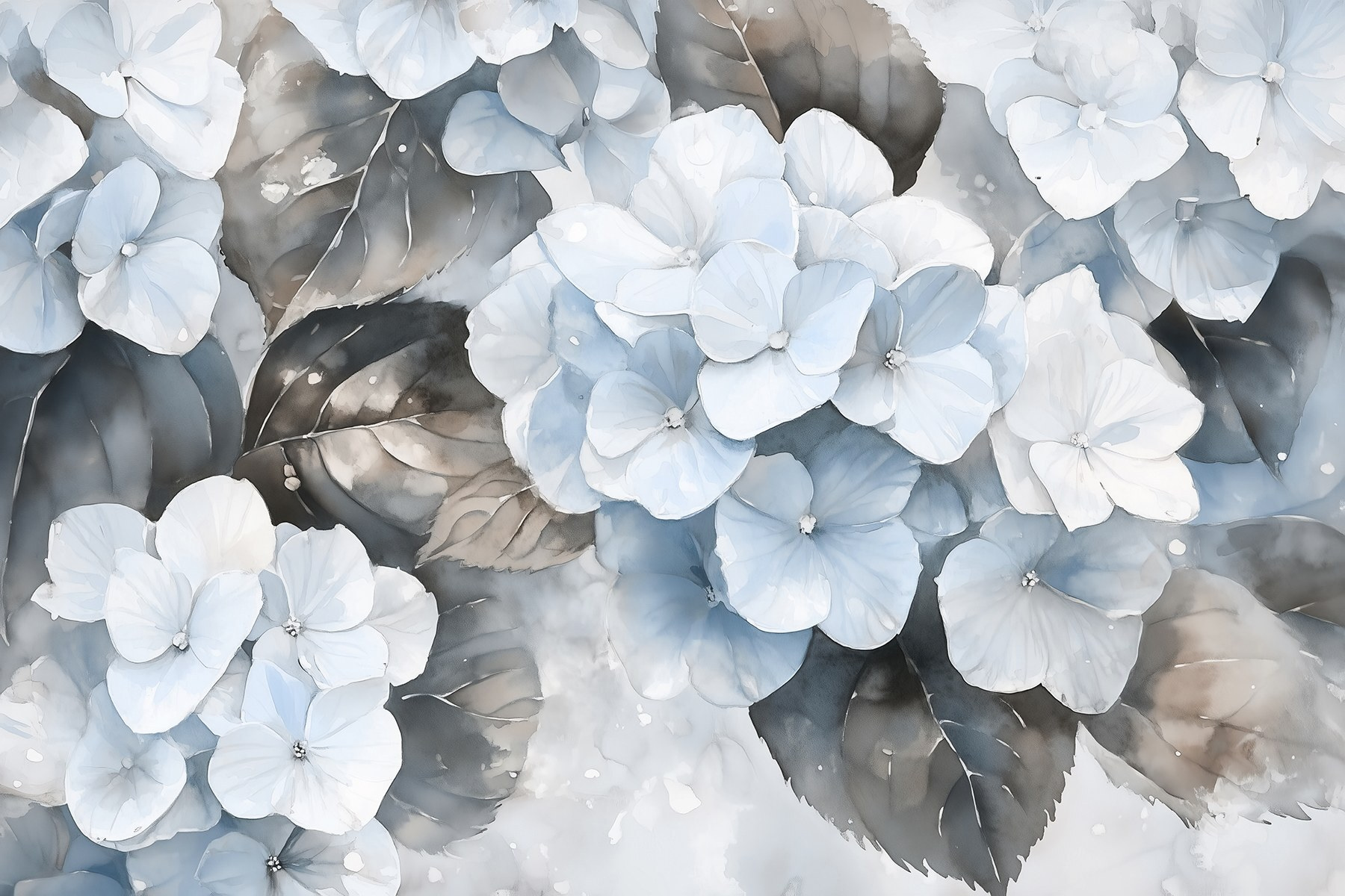 Soft flowers in tranquil hues Soft flowers in tranquil hues