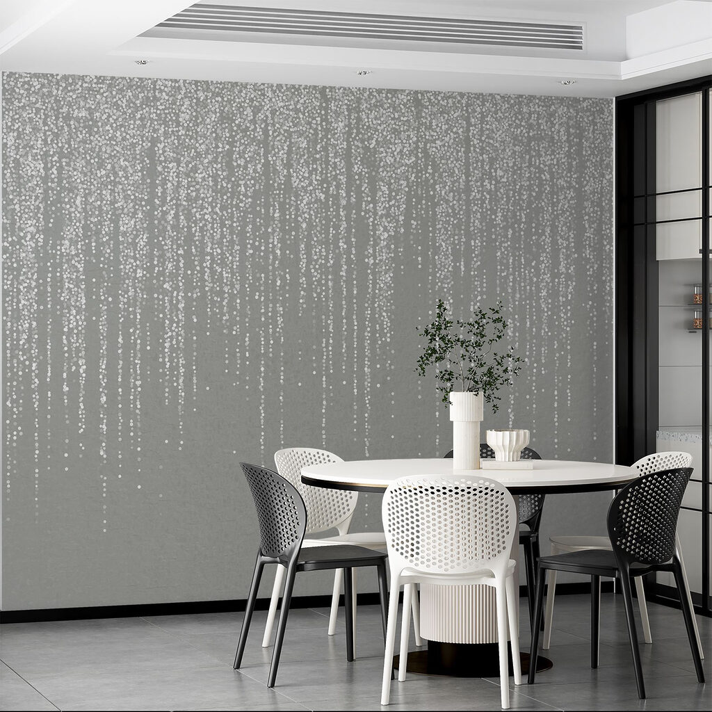 White specks from a grey surface