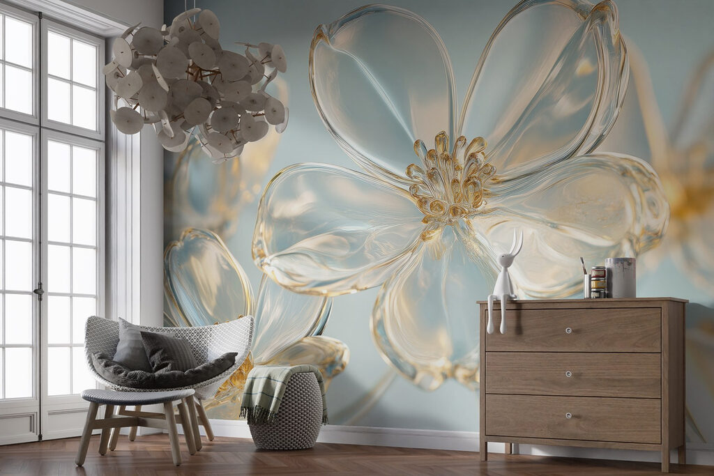 Delicate flowers in soft hues Delicate flowers in soft hues