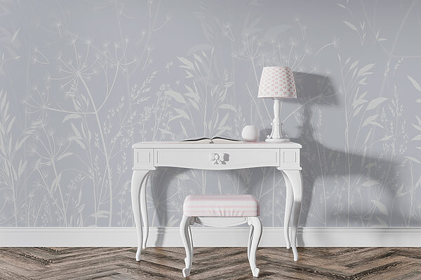 Model floral alb pe un fundal deschis Model floral alb pe un fundal deschis