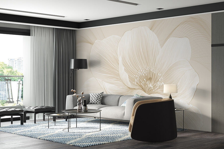 Linii delicate care definesc frumusețea florală