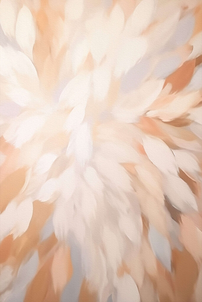 Soft hues blended in gentle harmony Soft hues blended in gentle harmony