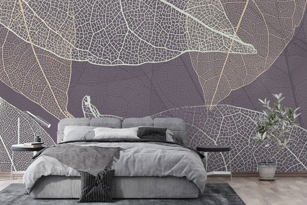 Nature's delicate leaf patterns revealed