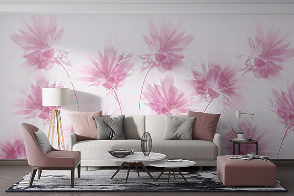 Grup de flori roz w02561pig12mr 600x400 - Grup de flori roz