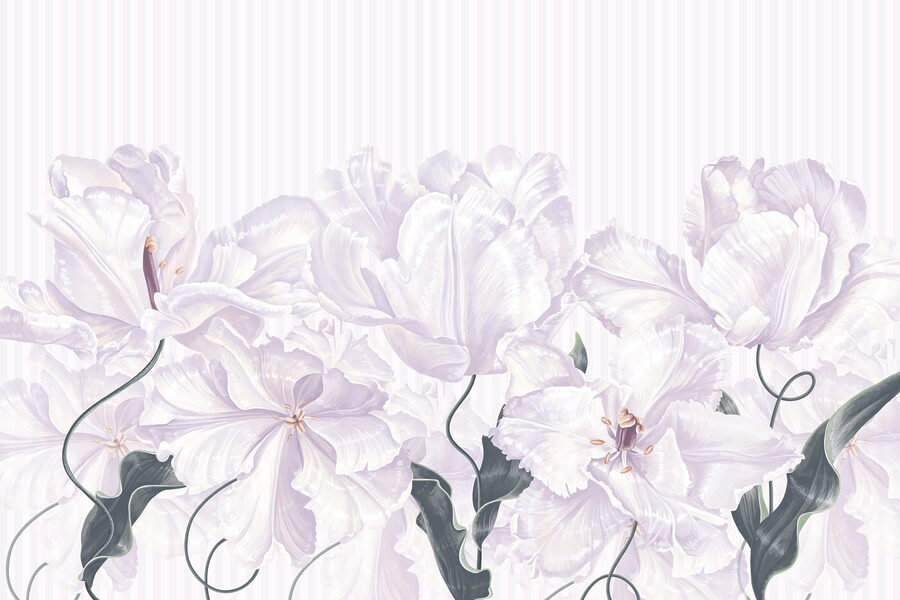 Flori moi în armonie delicată Flori moi în armonie delicată