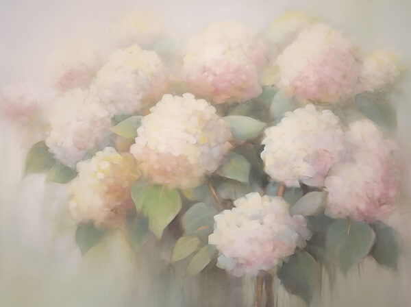 Pictura de flori pe un fundal alb Pictura de flori pe un fundal alb