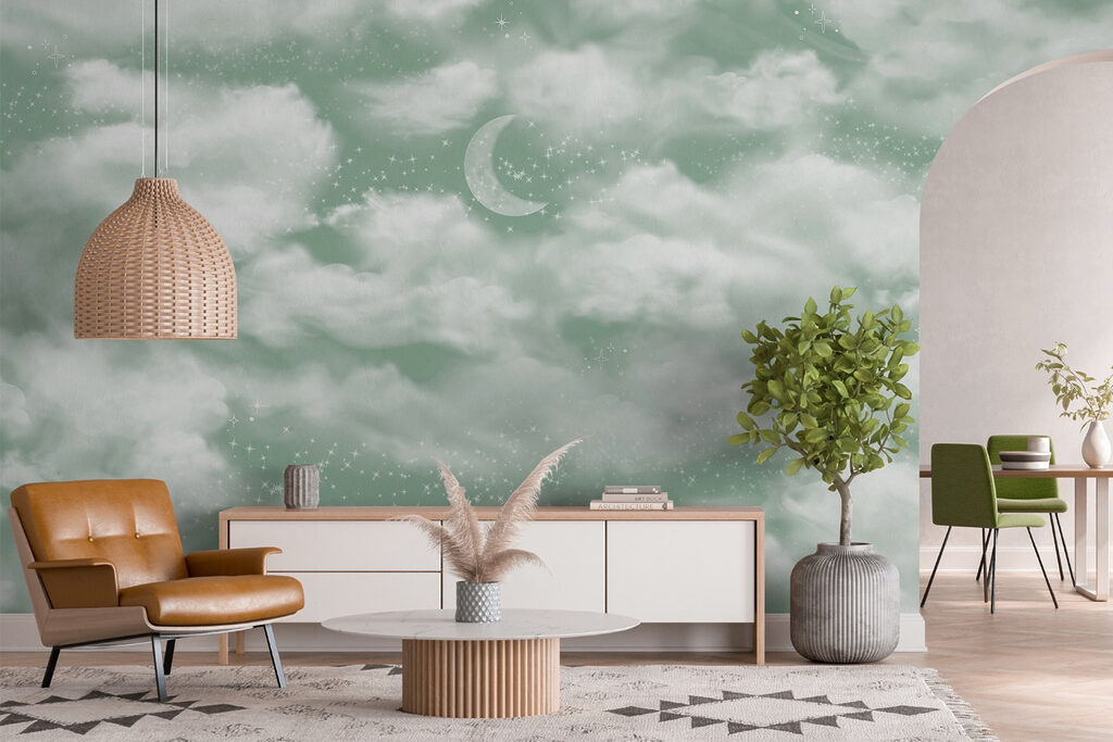 Moon in the sky