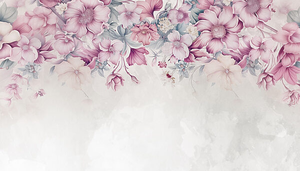 Eleganță florală în pasteluri delicate. Eleganță florală în pasteluri delicate.