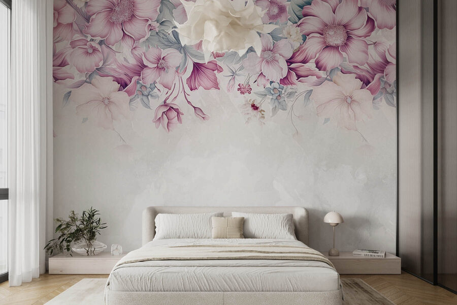 Eleganță florală în pasteluri delicate. Eleganță florală în pasteluri delicate.