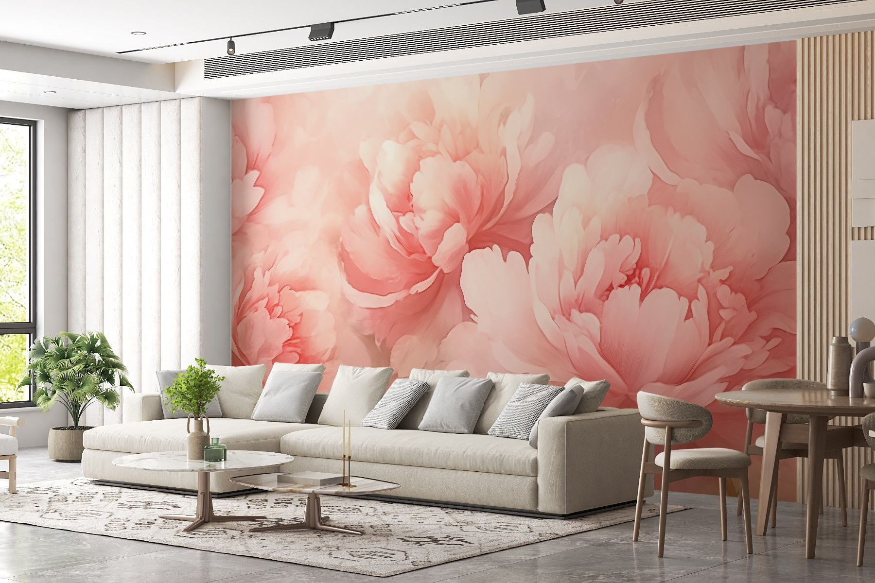 Delicate blossoms in soft hues Delicate blossoms in soft hues