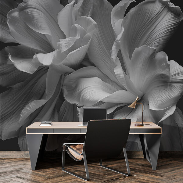Eleganță florală în nuanțe monocrome Eleganță florală în nuanțe monocrome