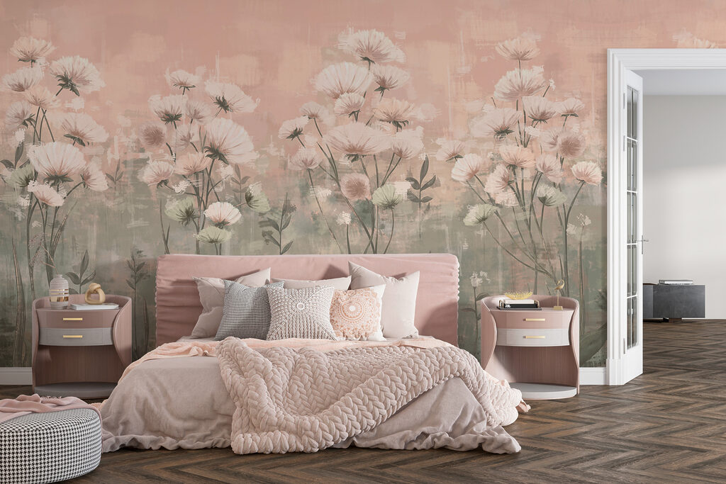 Delicate blooms in soft hues Delicate blooms in soft hues