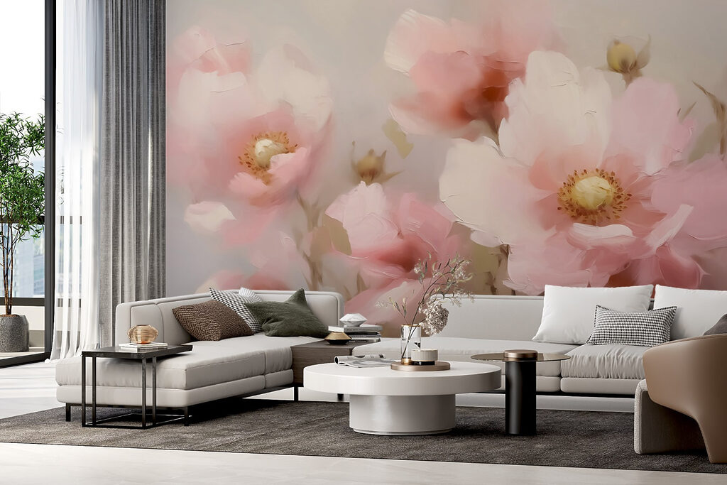 Delicate blooms in soft hues Delicate blooms in soft hues