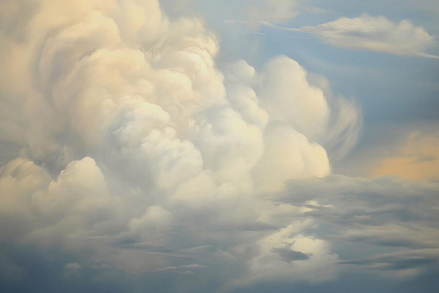 Clouds in the sky