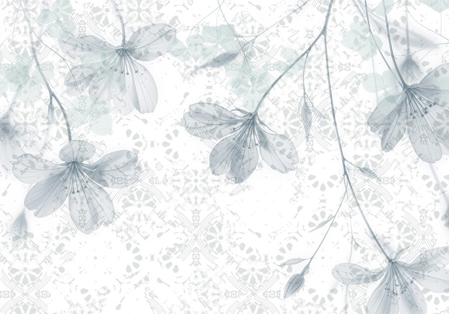 Flori delicate pe un fundal moale