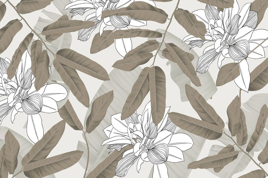 Nature's delicate floral patterns unfold Nature's delicate floral patterns unfold