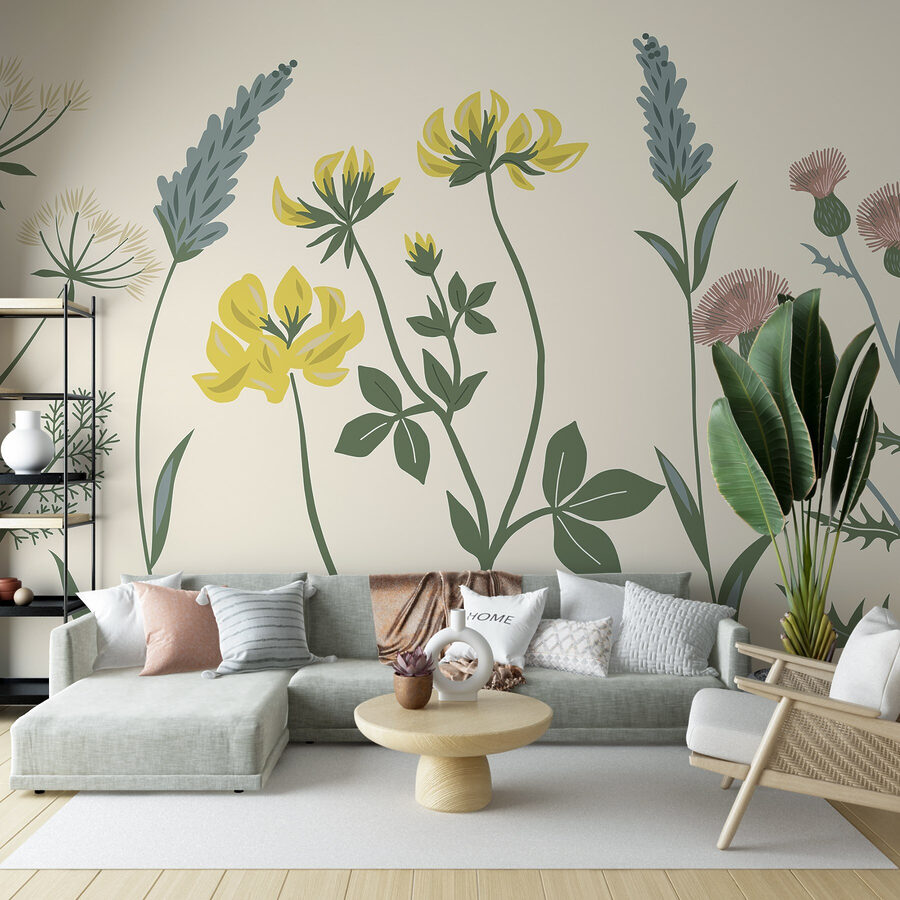Aranjament floral elegant în culori suave